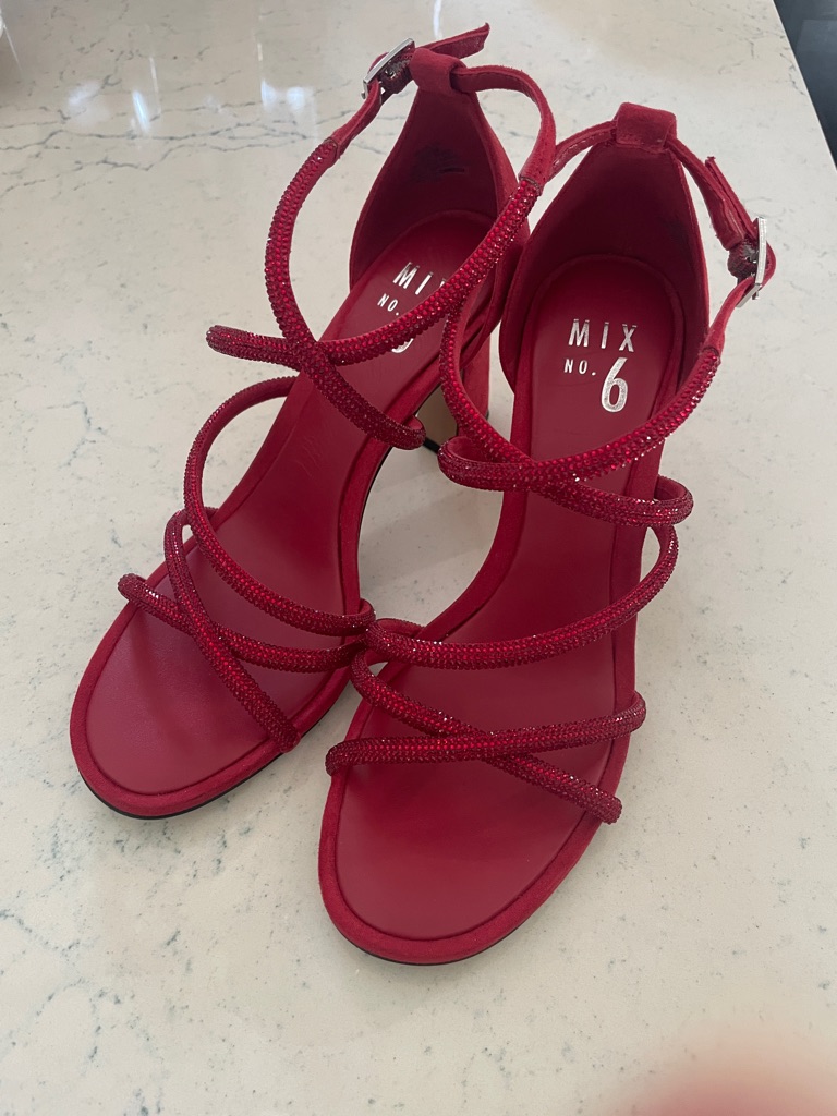 Mix No. 6 Helsia Sandal - Red